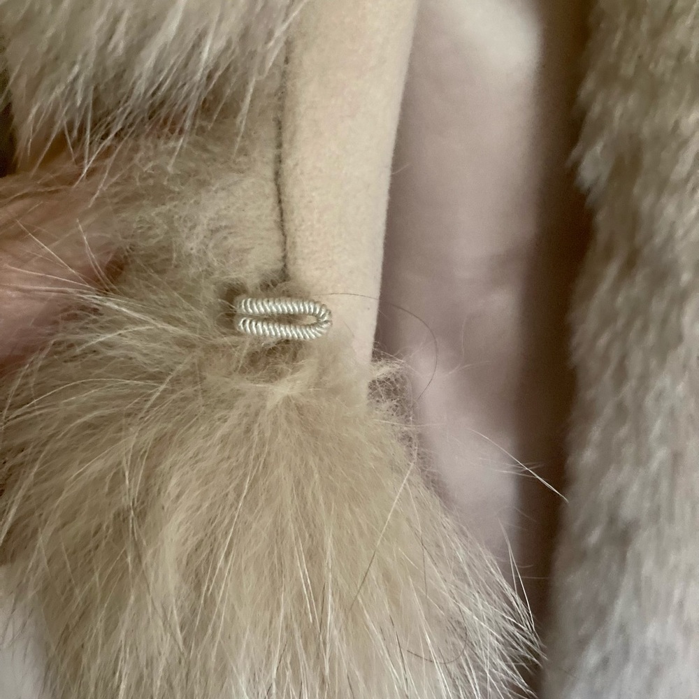 Marvin Richards Winter Fox Fur Trim Coat - Picture 5 of 9